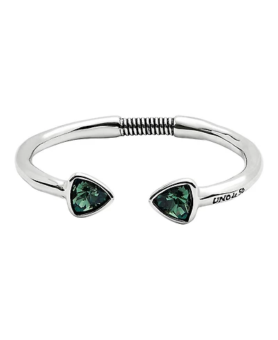 UNOde50 Green Duo Crystal Cuff