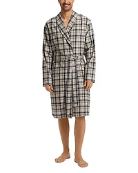 Hanro Homey Checked Robe
