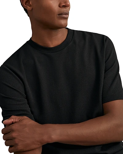 Reiss Textured Crewneck Tee