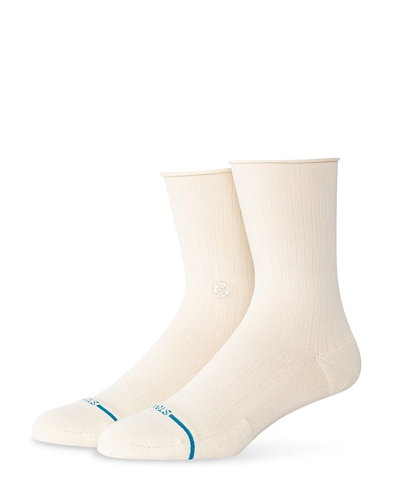 Stance Rolled Cuff Quarter Socks