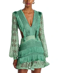 PatBO Fringe Minidress