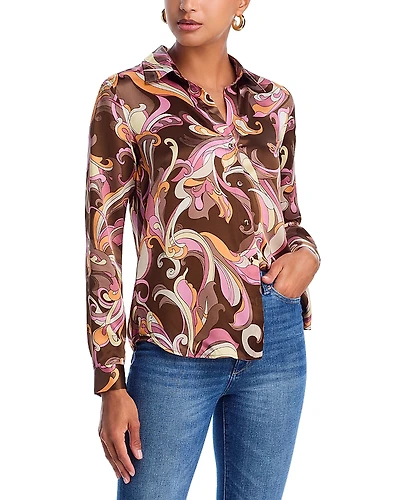 L'Agence Tyler Silk Blouse
