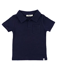oh baby! Boys' Slub Spencer Polo Shirt - Little Kid