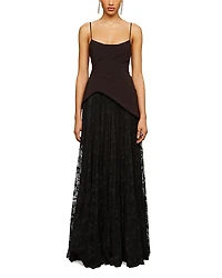 Amur Leighton Pleated Bodice Dress