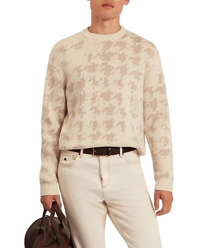 Ted Baker Zendayd Abstract Crewneck Sweater
