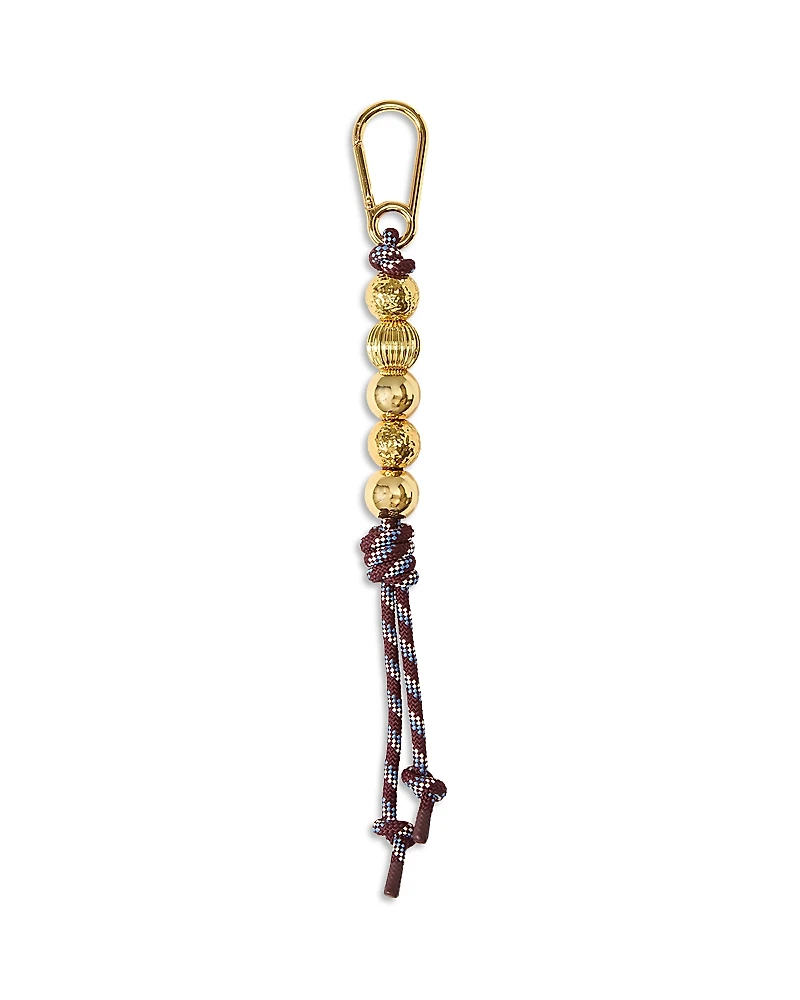 Veronica Beard Paracord Five Bead Bag Charm