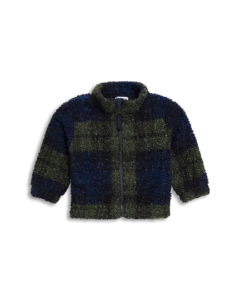 Splendid Boys' Plaid Teddy Fleece Coat - Baby