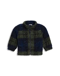 Splendid Boys' Plaid Teddy Fleece Coat - Baby