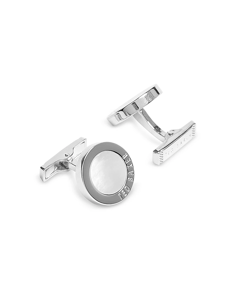 Ted Baker Coopers Round Epoxy Cufflinks