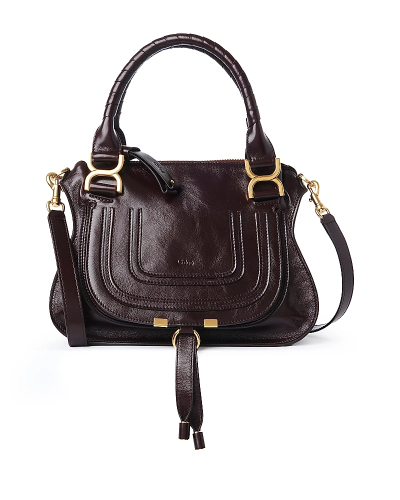 Chloe Marcie Small Leather Satchel