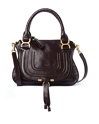 Chloe Marcie Small Leather Satchel