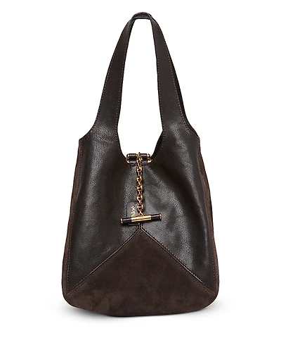 Chloe Balloon Small Suede Hobo Bag