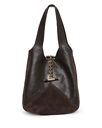 Chloe Balloon Small Suede Hobo Bag