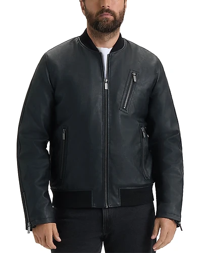 Hunter Dawson Faux Leather Jacket
