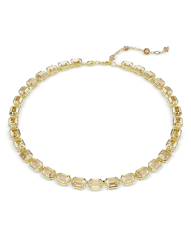 Swarovski Millenia Tennis Necklace, 15.4-17.6
