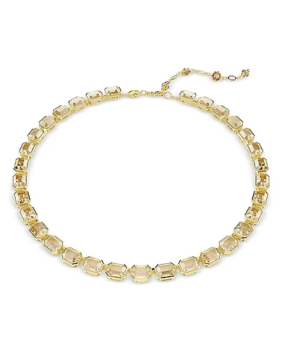 Swarovski Millenia Tennis Necklace, 15.4-17.6