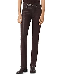 Allsaints Haldan Coated Mid Rise Jeans
