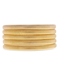 Ben Amun Cobra Bangle Bracelets, Set of 5
