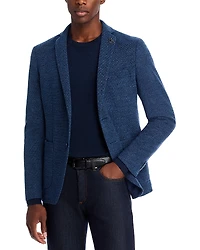 John Varvatos Star Usa Varick Melange Jersey Sport Coat