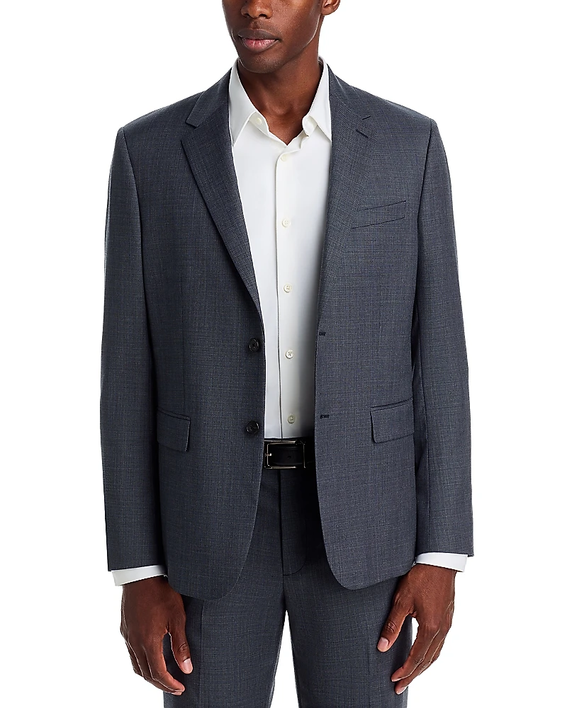 Theory Chambers Sharkskin Slim Fit Suit Jacket