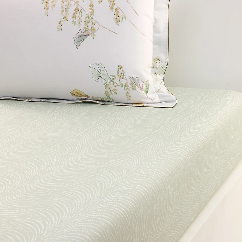 Yves Delorme Pollen Fitted Sheet