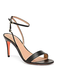 Santoni Women's Leather High Heel Sandal