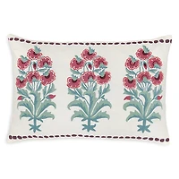 John Robshaw Flower Bouquet Kidney Pillow
