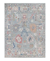 Bloomingdale's Colorful Oushak M0103- Area Rug
