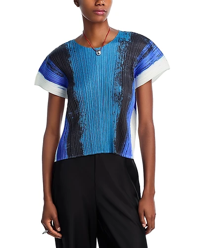 Pleats Please Issey Miyake Jump Top