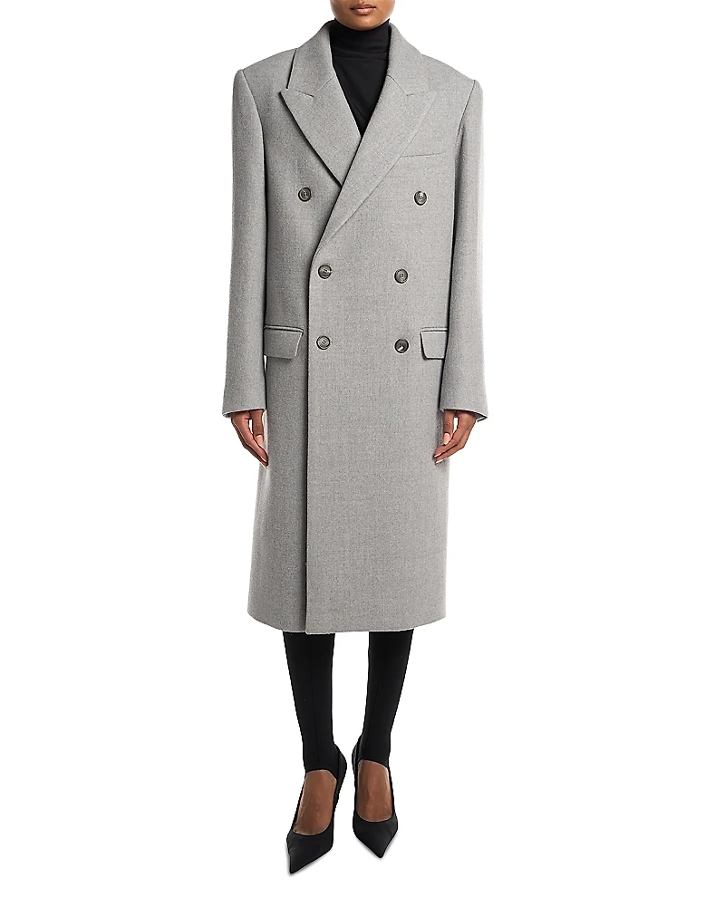 Wardrobe. nyc Classic Double Breasted Wool Coat