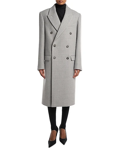Wardrobe. nyc Classic Double Breasted Wool Coat