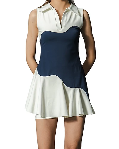 Port De Bras Wave Dress