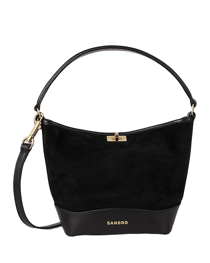 Sandro Mini Tangoso Bucket Bag