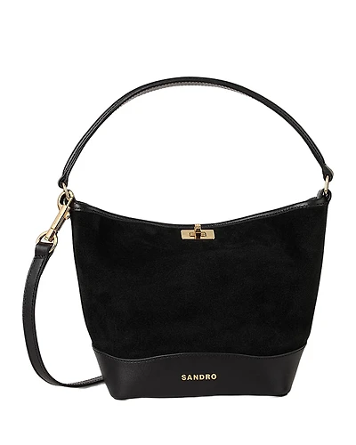 Sandro Mini Tangoso Bucket Bag