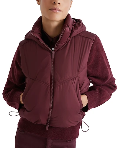 Marella Gargano Hooded Puffer Vest