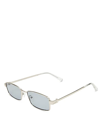 Le Specs Bizarro Rectangle Sunglasses, 56mm