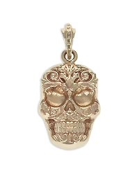 King Baby Studio Carved Baroque Skull Pendant