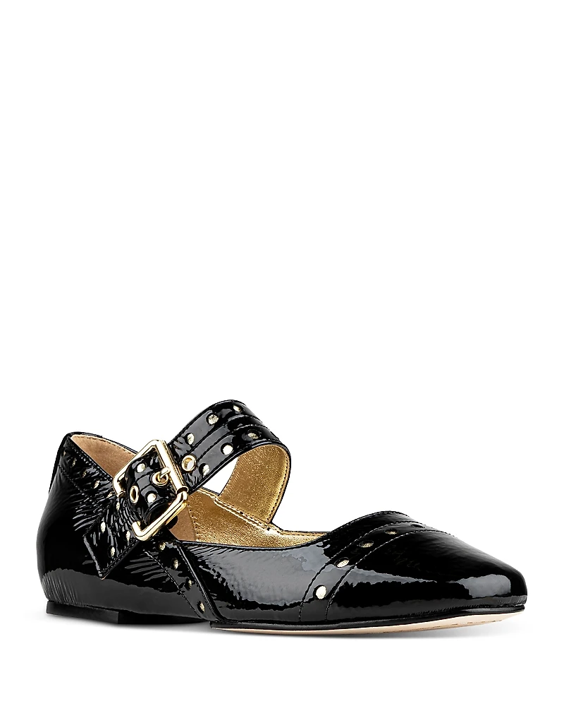 Donald Pliner Women's Liane Buckle Mary Jane Flats