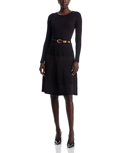 T Tahari Flare Hem Dress -Exclusive