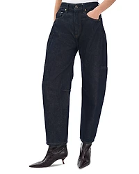 rag & bone Charlie High Rise Cropped Barrel Jeans