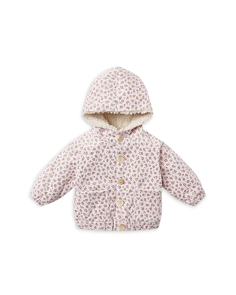 Quincy Mae Unisex Corduroy Hooded Jacket