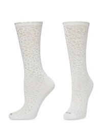 Hue Textured Animal Crew Socks
