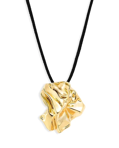 Aqua x Angelica Hicks Sculptural Flower Pendant Necklace, 20-22 - Exclusive