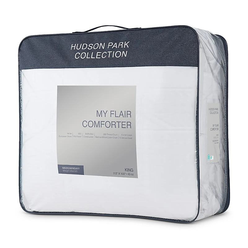 Hudson Park Collection My Flair Asthma & Allergy Friendly Down Comforter, Medium/heavy King - Exclusive