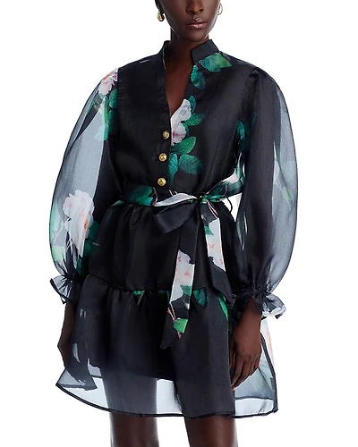 Nancy Yang Floral Dress