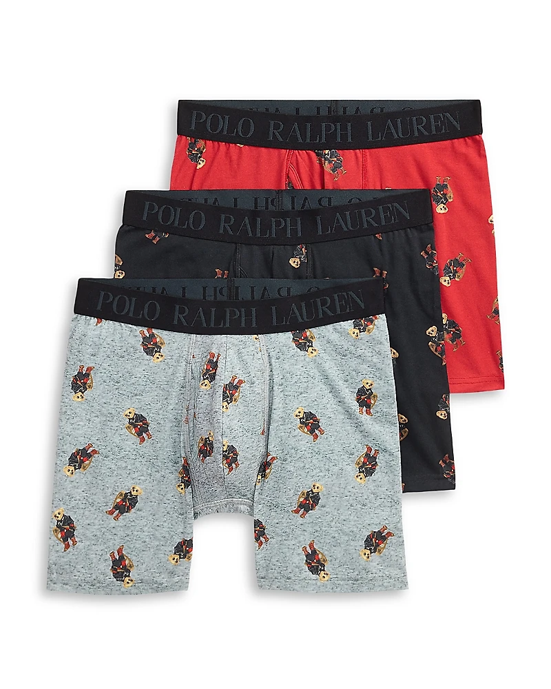 Polo Ralph Lauren Boxer Briefs, Pack of 3