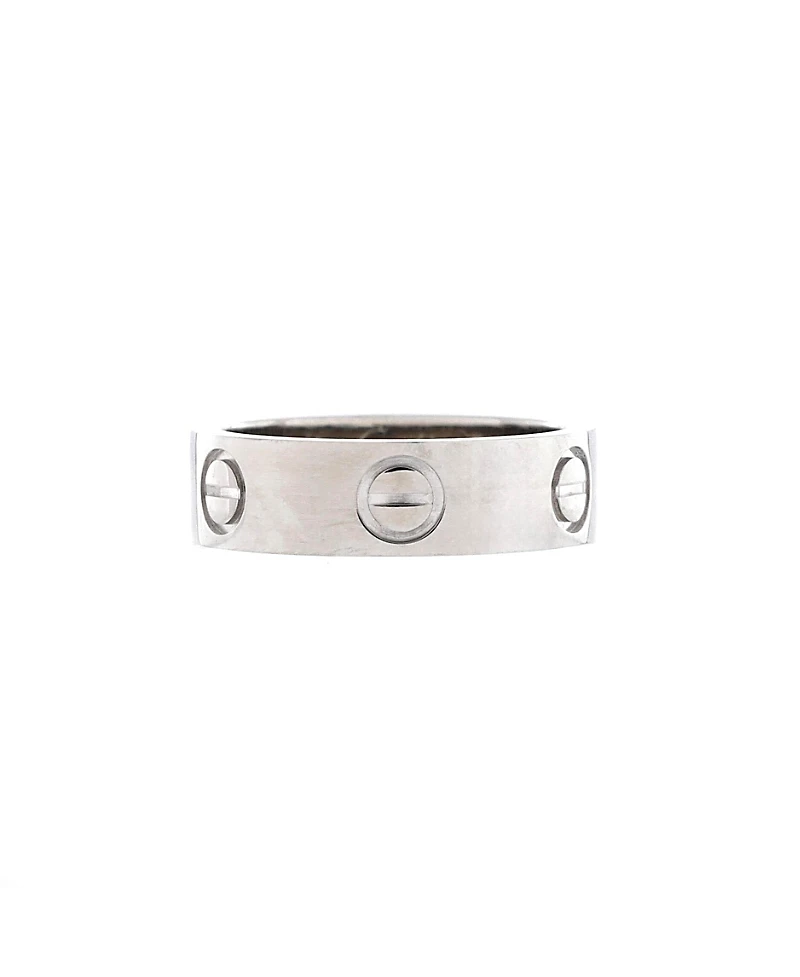 Pre-Owned Cartier Love Band Ring Platinum