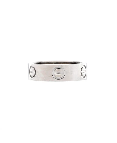 Pre-Owned Cartier Love Band Ring Platinum