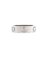 Pre-Owned Cartier Love Band Ring Platinum