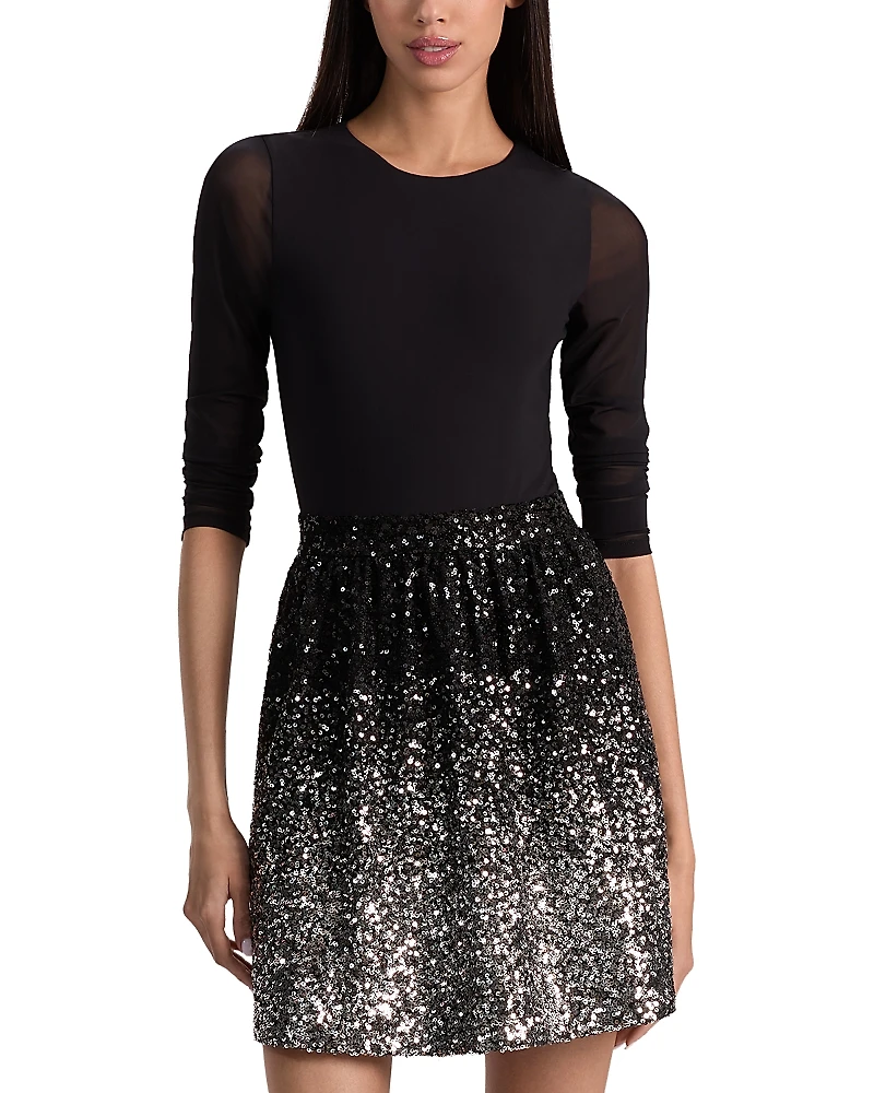 Alice and Olivia Chara Embellished Dress